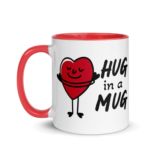 Hug In a Mug (with color inside)